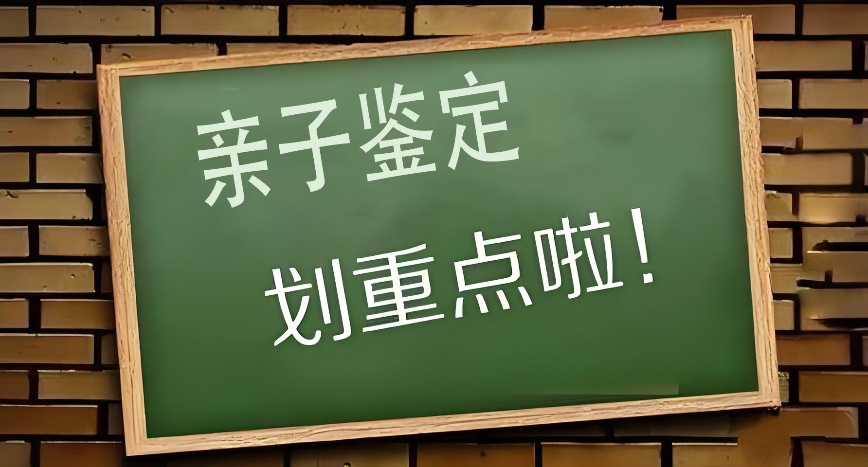 亲子鉴定要多少钱