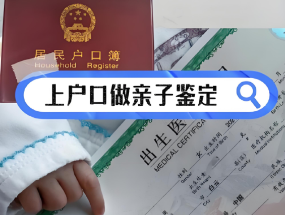 上户口做亲子鉴定